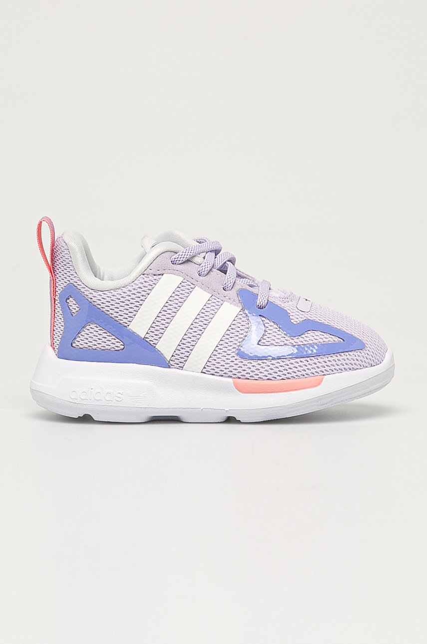 

adidas Originals - Детские ботинки ZX 2K Flux El I, Фиолетовой
