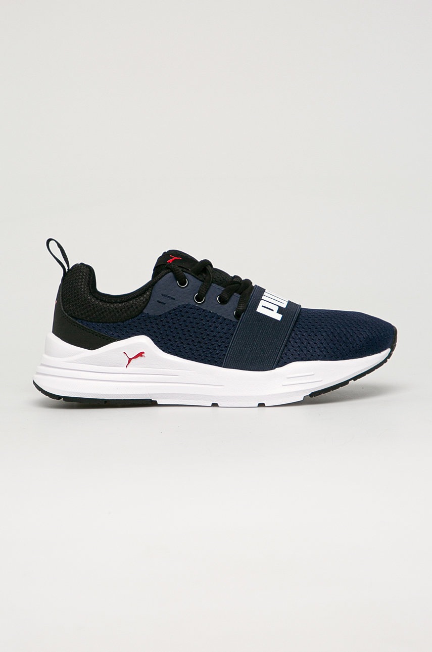 

Puma - Детские ботинки Wired Run Jr, Тёмно-синий