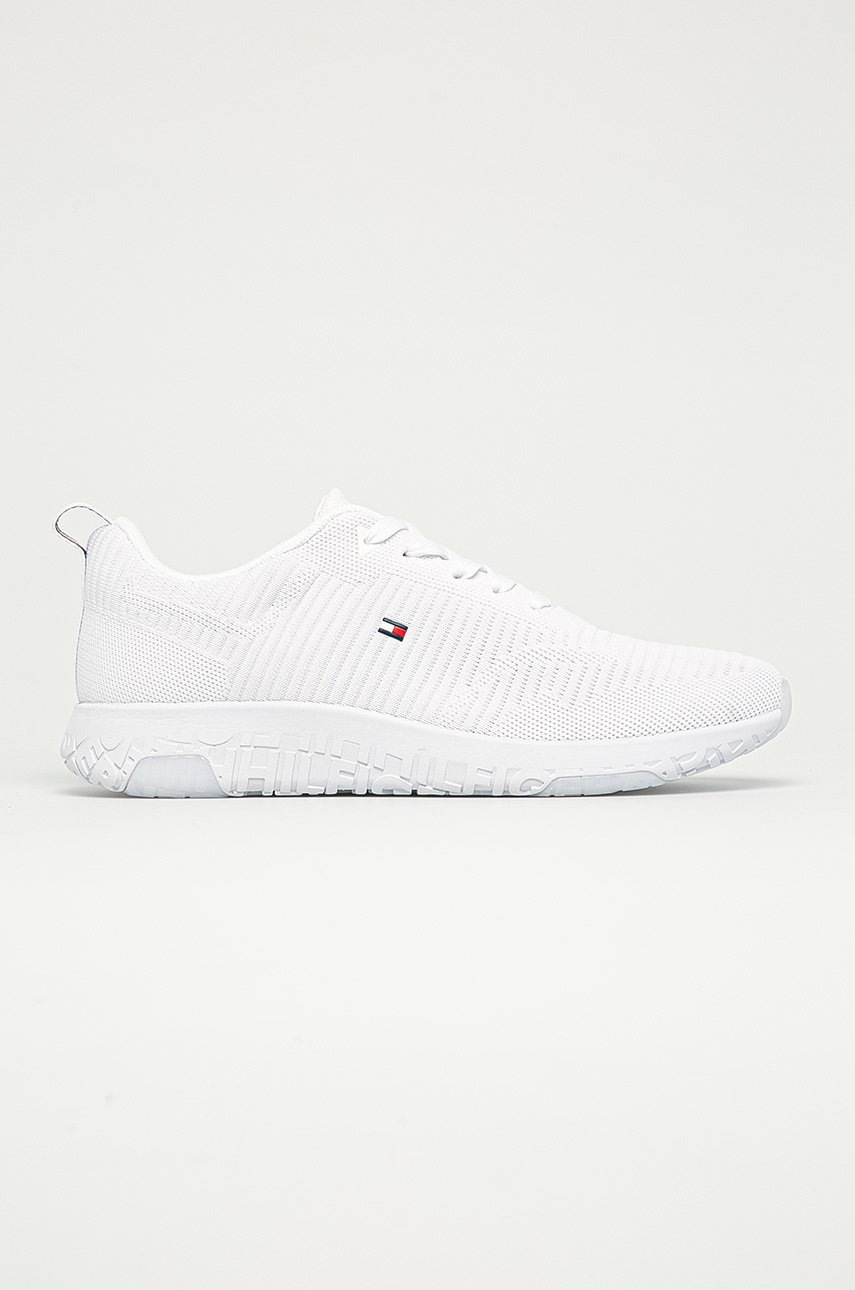 

Tommy Hilfiger - Обувки CORPORATE KNIT RIB RUNNER FM0FM02838, Бял