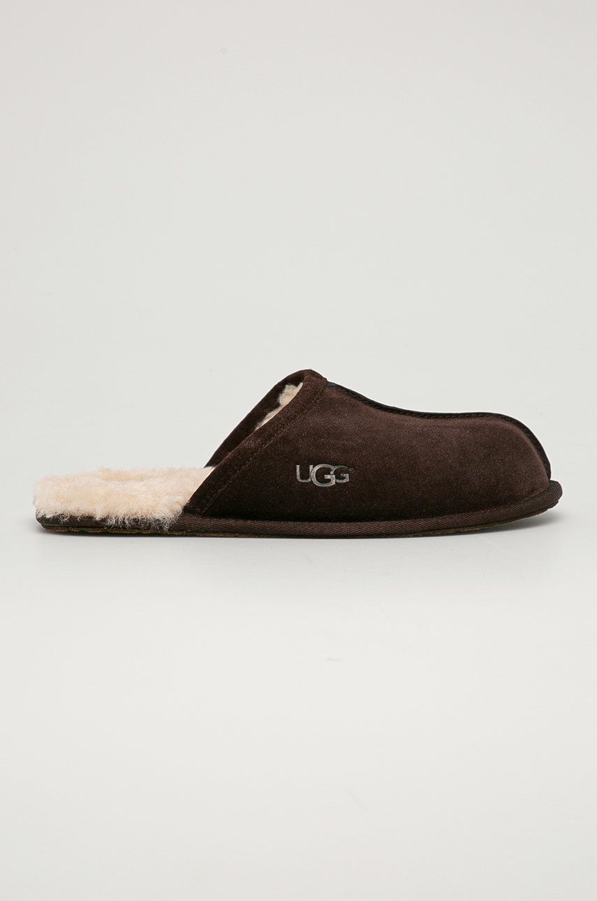 UGG - Papuci din piele întoarsă Scuff 1101111.ESP-ESPRESSO