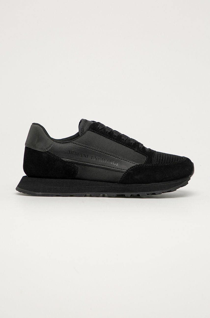 Armani Exchange Pantofi culoarea negru answear.ro