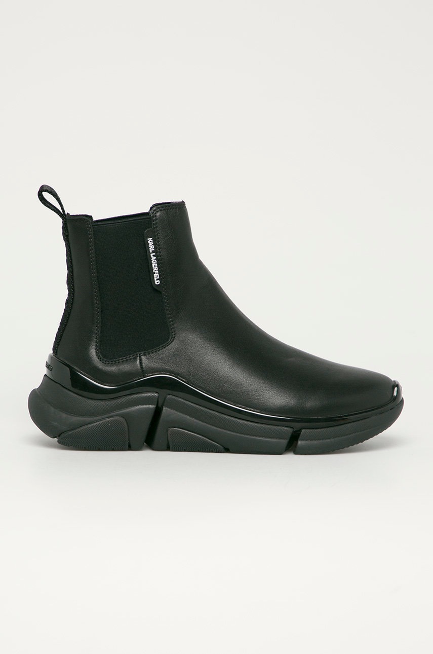 Karl Lagerfeld - Ghete Chelsea de piele