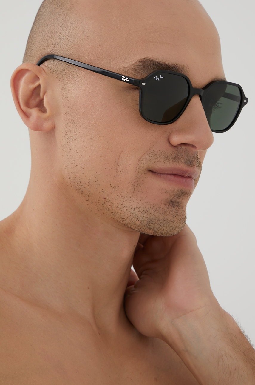 

Ray-Ban - Очила JOHN, Черен