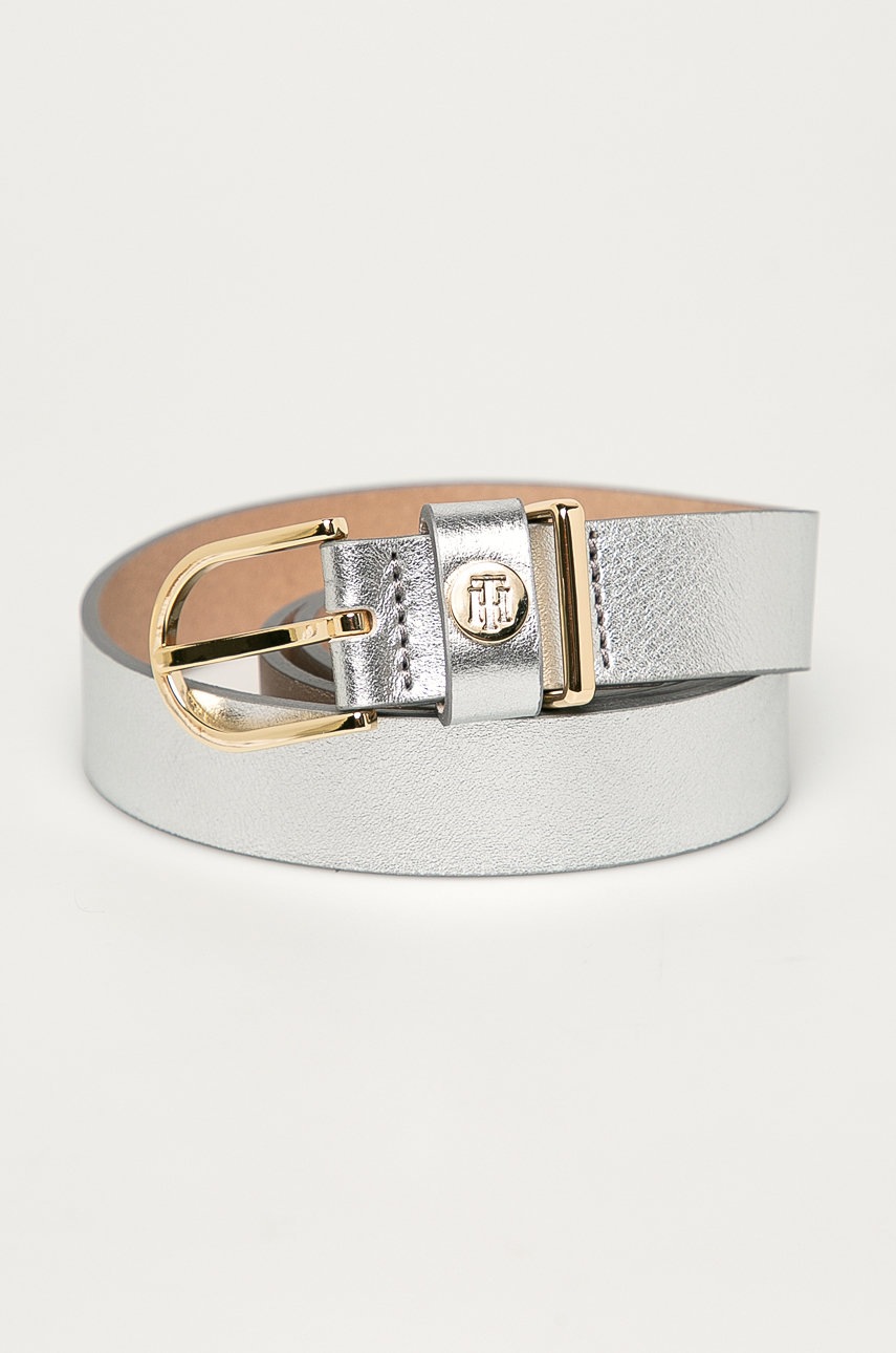 

Tommy Hilfiger - Кожаный ремень, Серебрянный