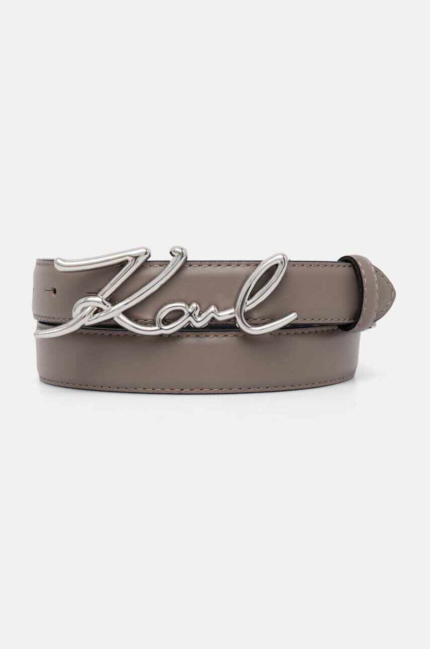 Karl Lagerfeld curea femei, culoarea bej