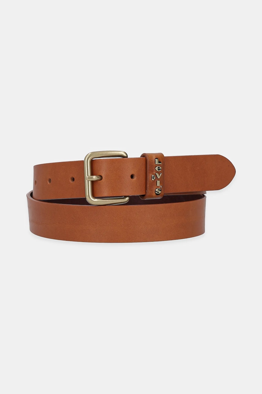 Levi's Curea femei, culoarea maro Levi's Curea femei, culoarea maro