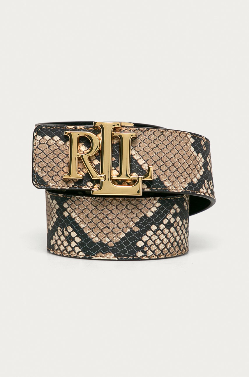 

Lauren Ralph Lauren - Двухсторонний кожаный ремень, Коричневый