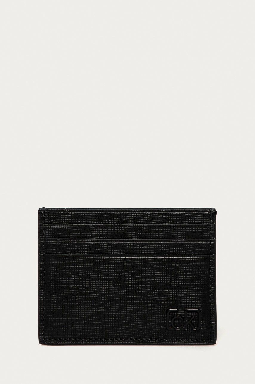 

Calvin Klein - Кожен портфейл, Черен