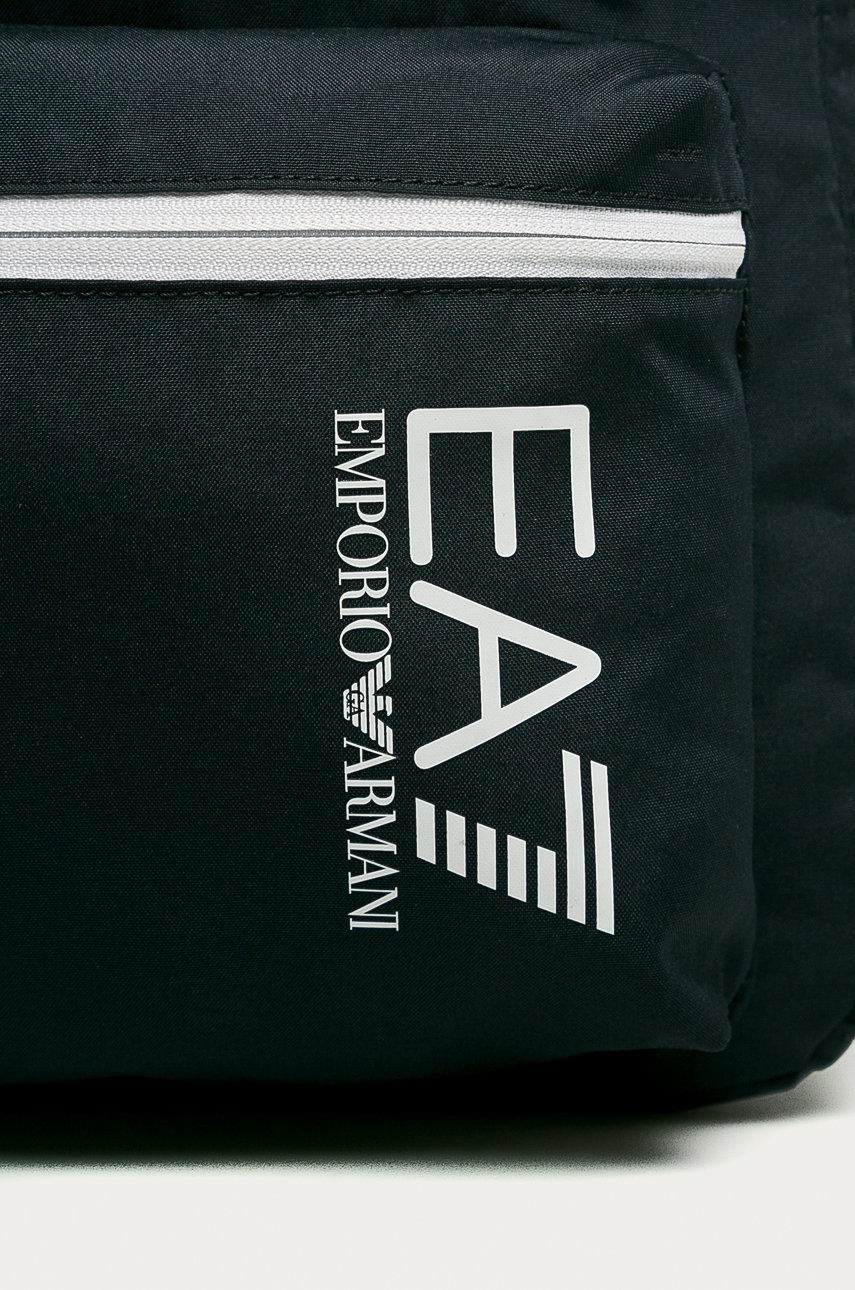 

Рюкзак EA7 Emporio Armani колір синій великий з принтом