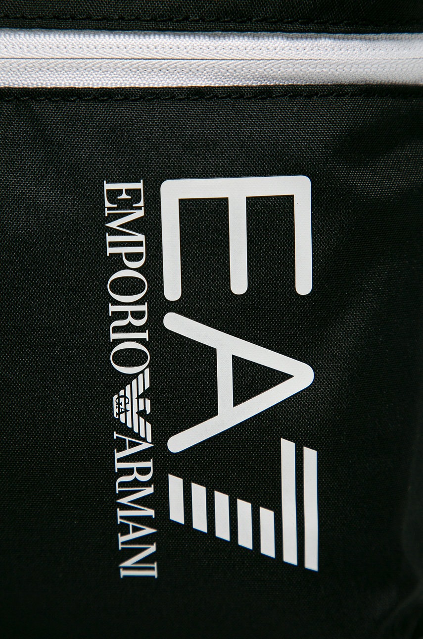 

Рюкзак EA7 Emporio Armani колір чорний великий з принтом