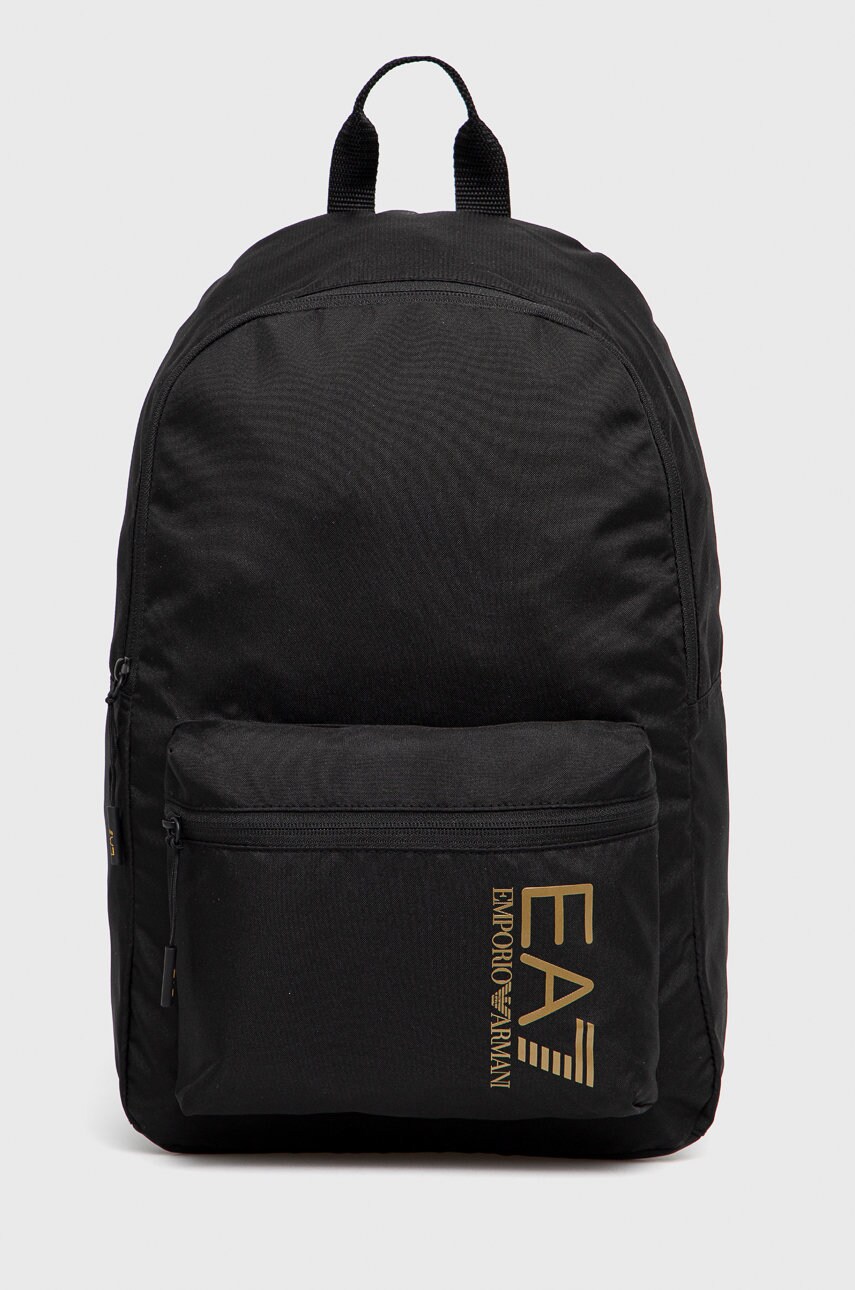 Ea7 emporio armani rucsac culoarea negru, mare, neted