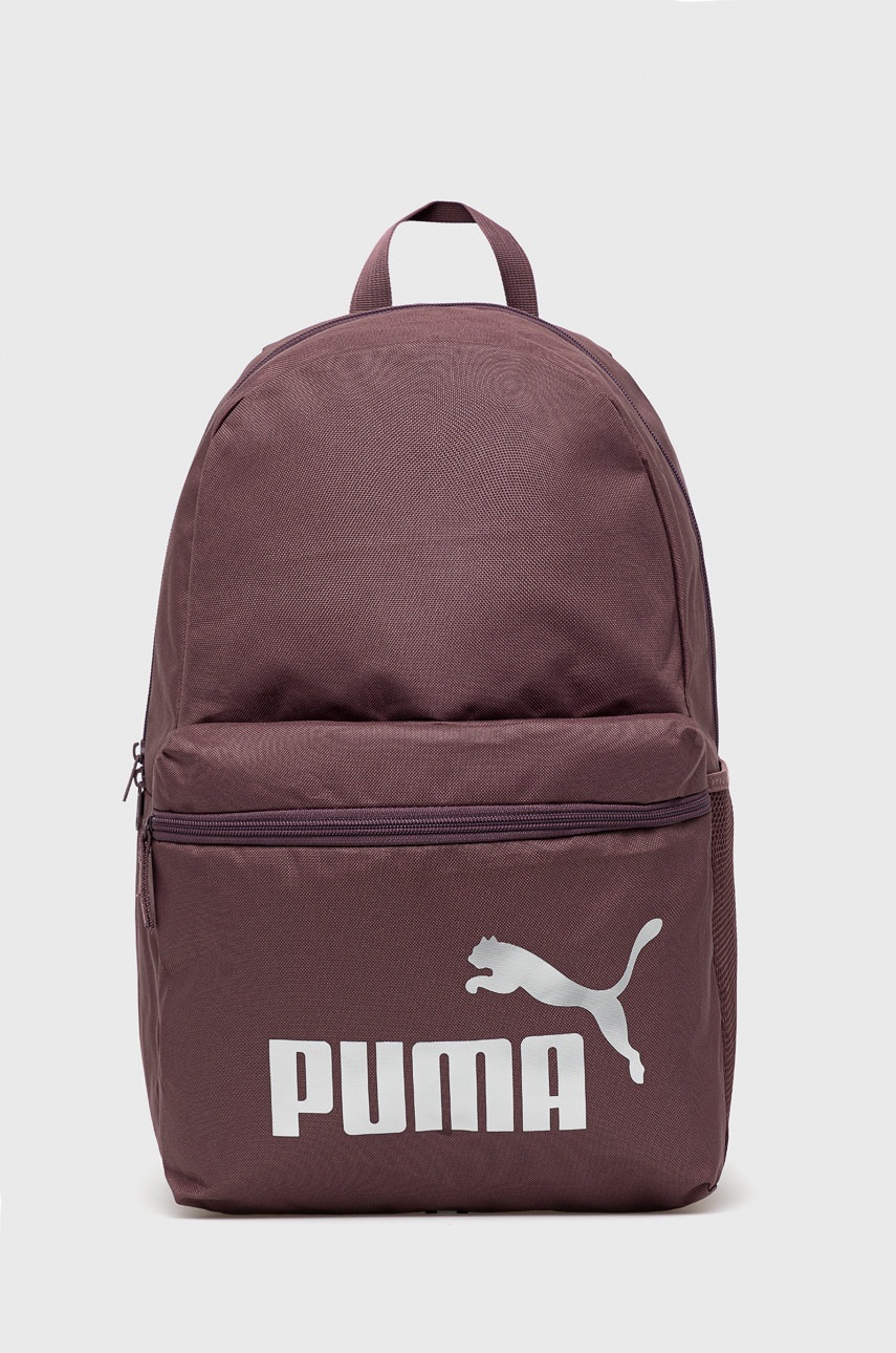 

Раница Puma в лилаво голям размер с принт, Виолетов