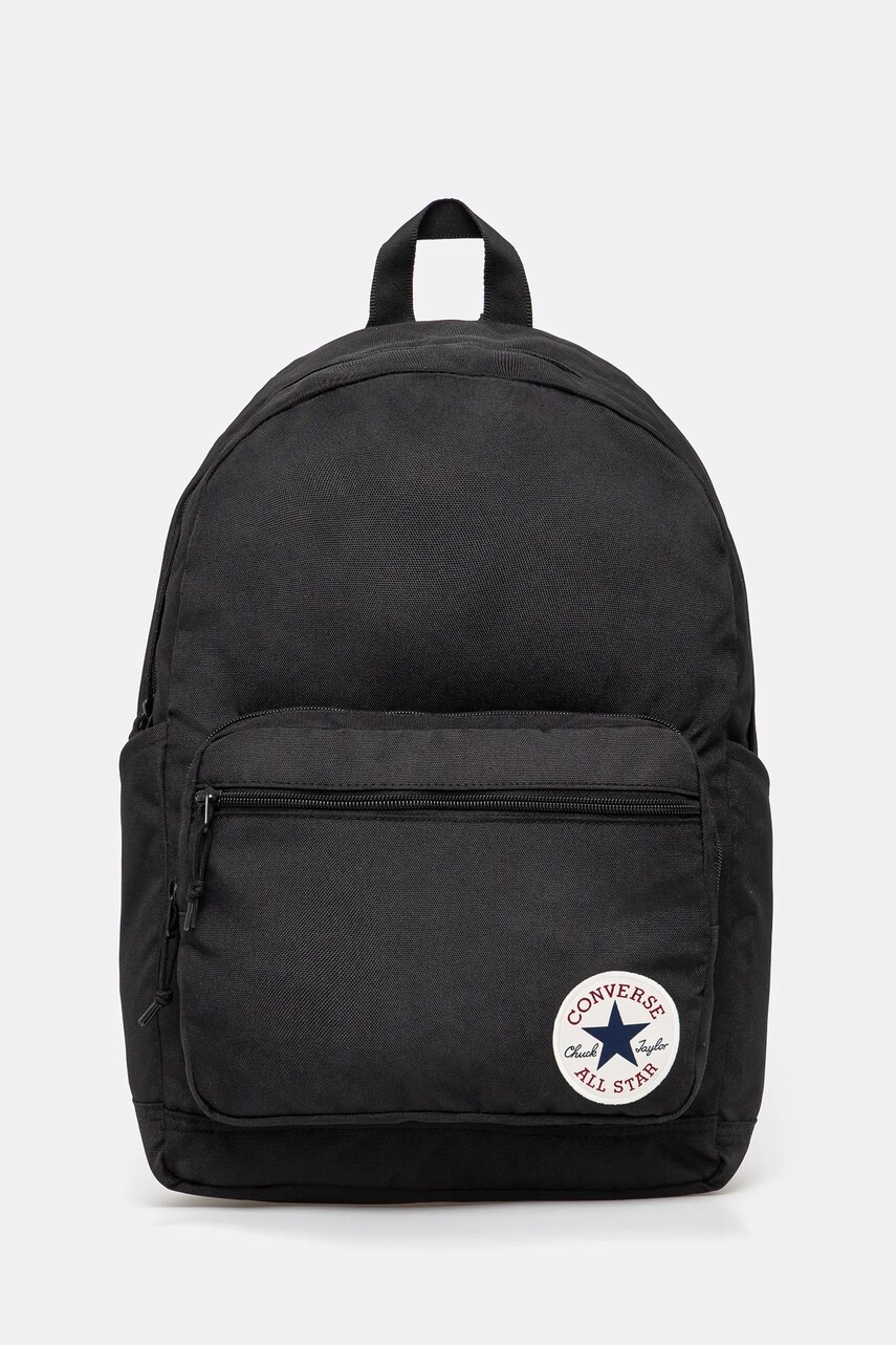 Converse rucsac culoarea negru, mare, neted, 10020533-A01