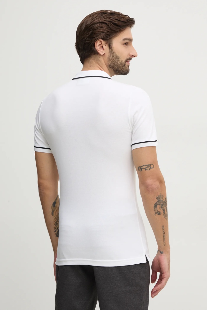 Поло Calvin Klein Jeans чоловіче колір білий однотонне J30J315603 