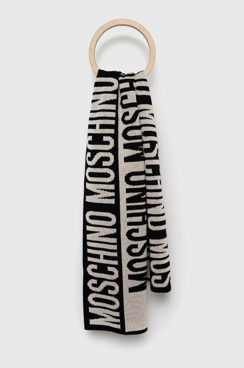 

Moschino Шал, Черен