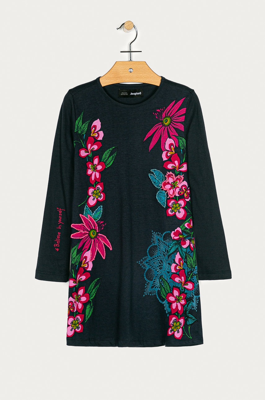 

Desigual - Детска рокля 104-164 см, Тъмносин