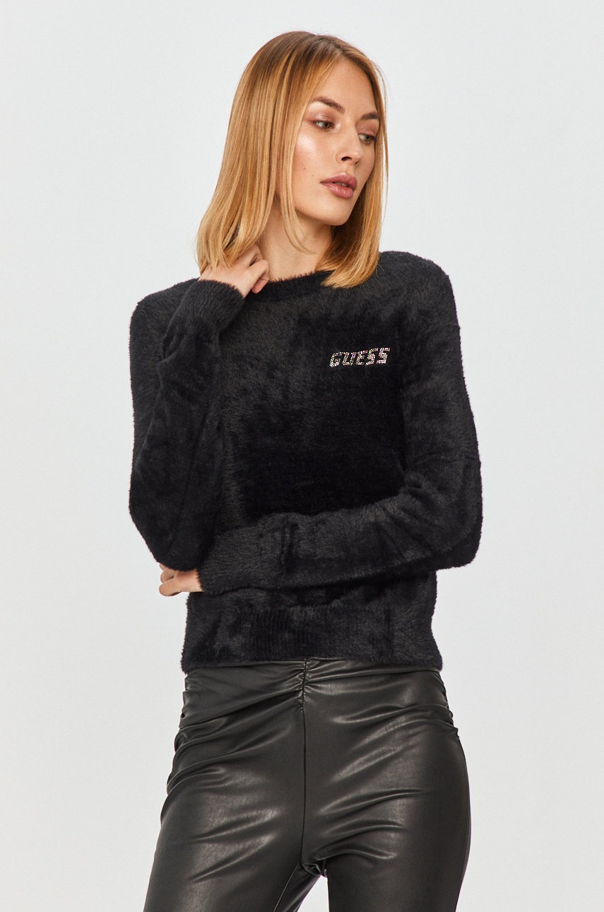 

Guess Jeans - Пуловер, Черен