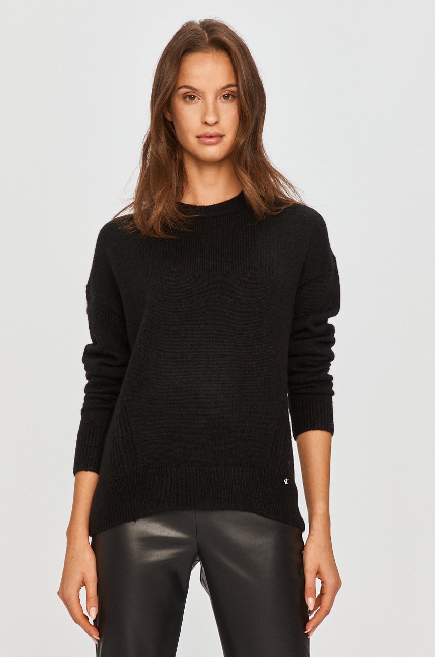 

Calvin Klein Jeans - Пуловер, Черен