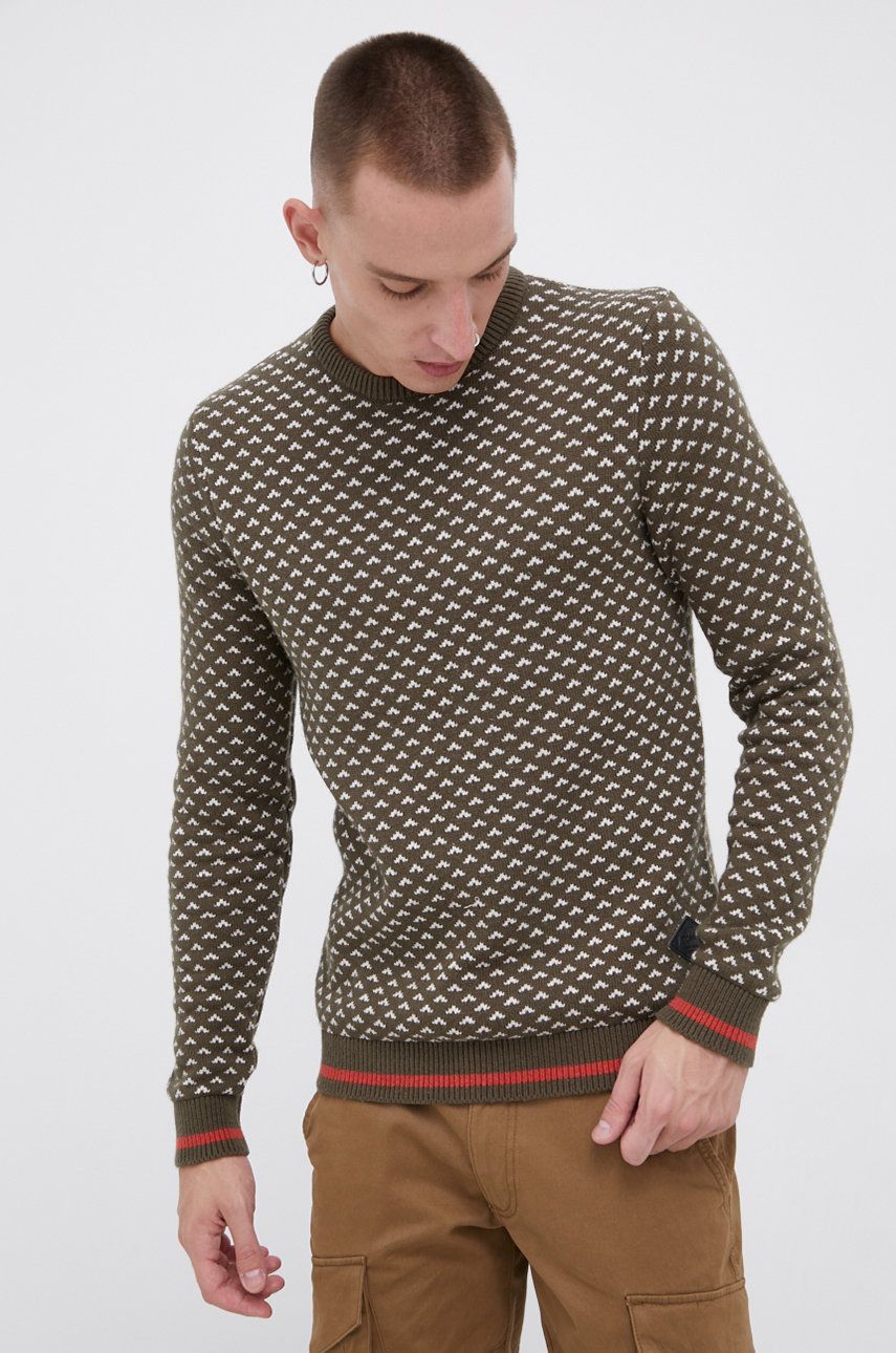 Produkt by Jack & Jones - Sweter z domieszką wełny