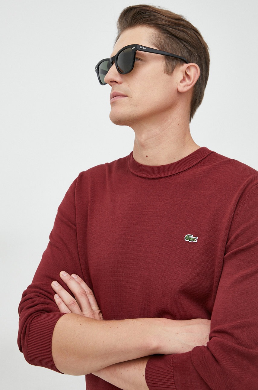 

Пуловер Lacoste, Бордо