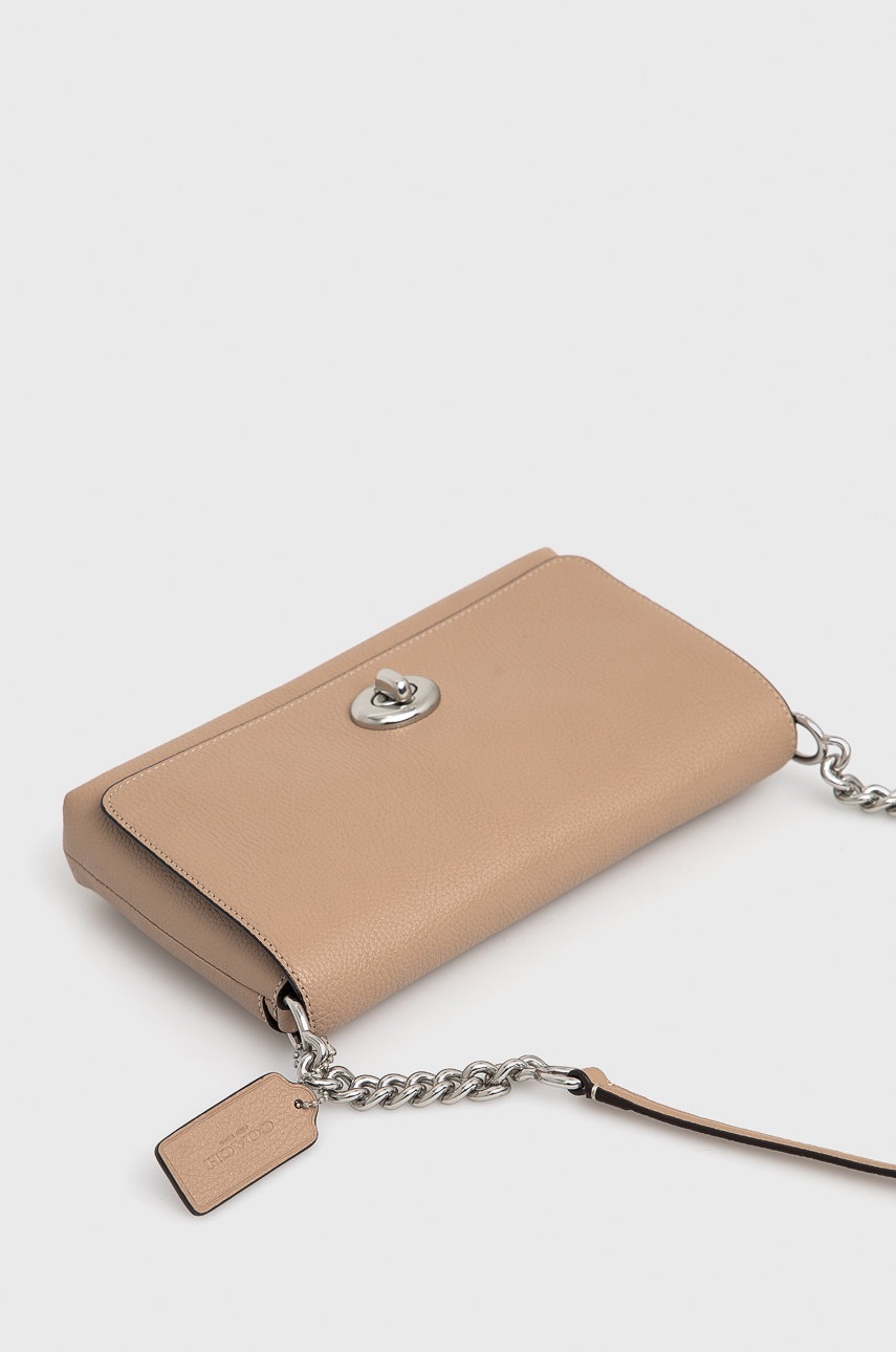 

Сумочка Coach колір бордовий
