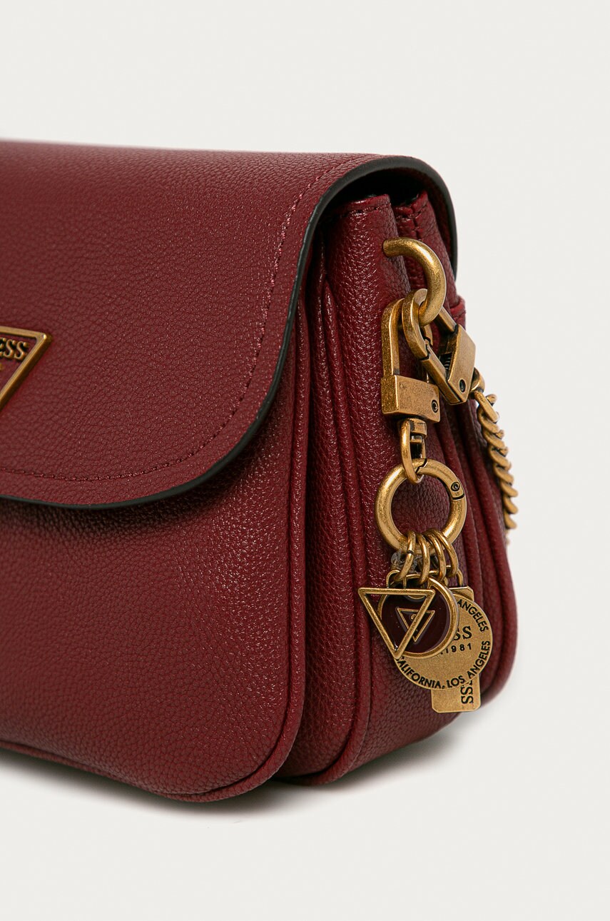 

Сумочка Guess колір бордовий