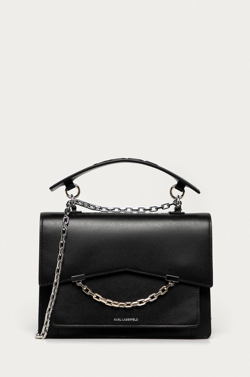 Karl Lagerfeld - Poseta de piele