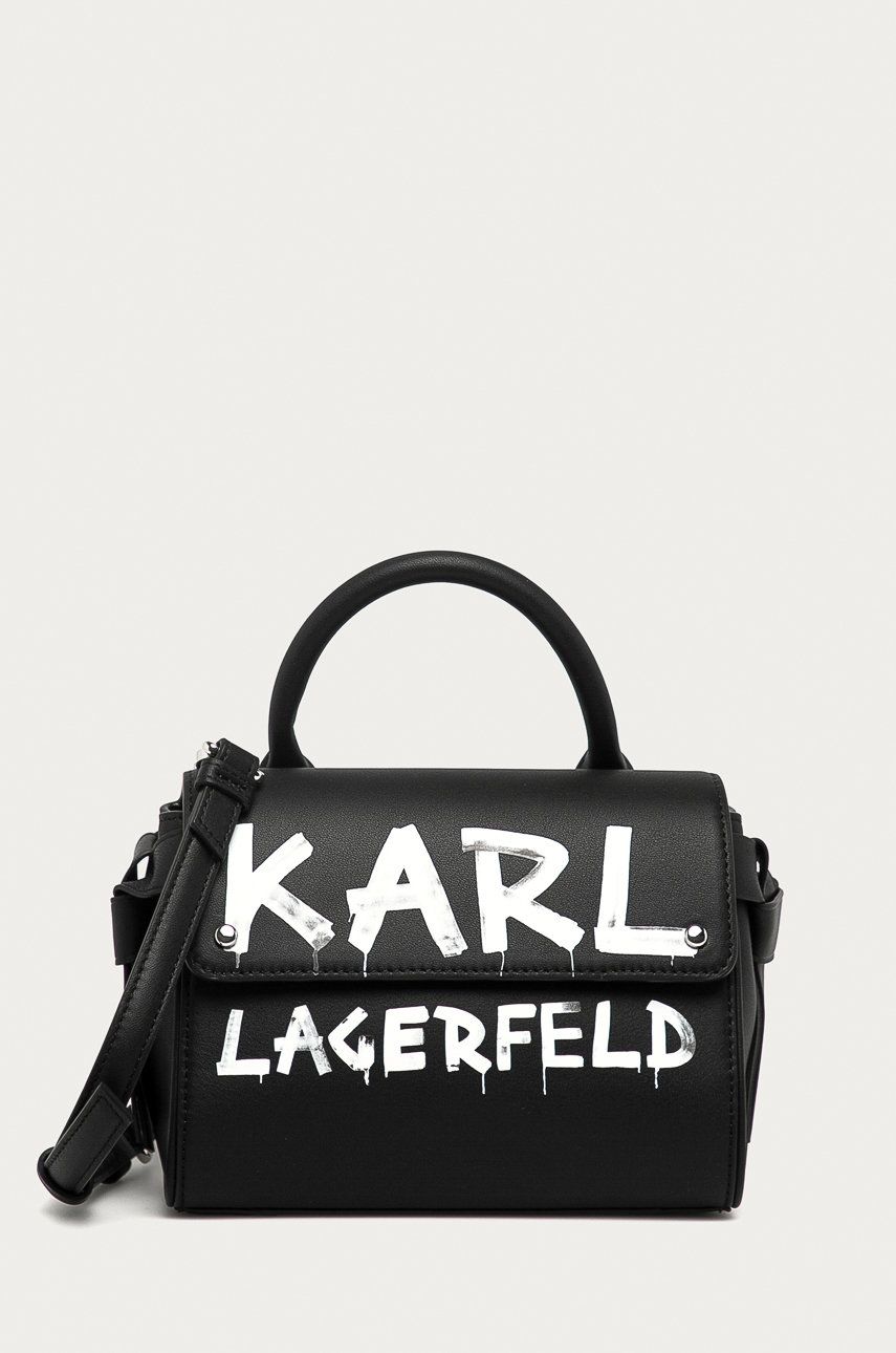 Karl Lagerfeld - Poseta de piele