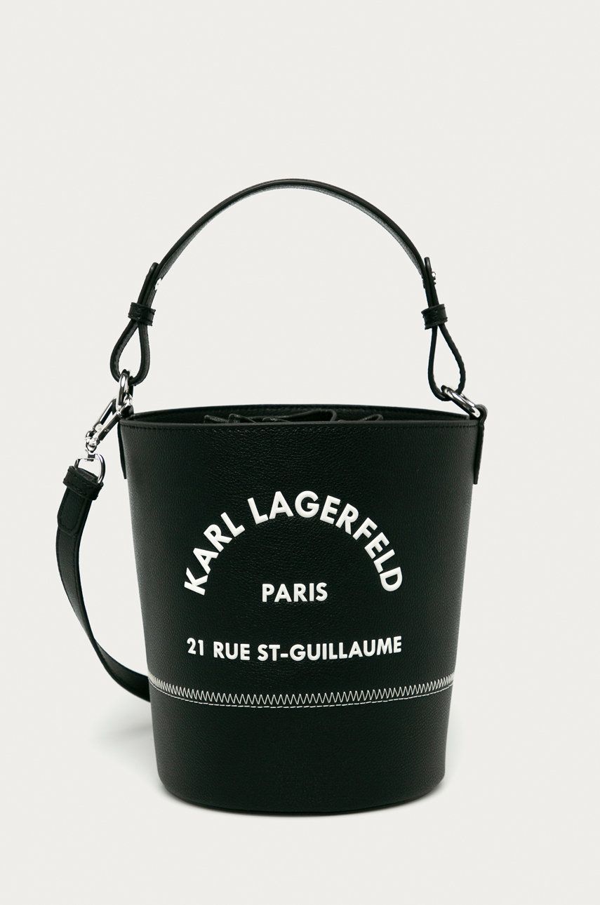 Karl Lagerfeld - Poseta de piele