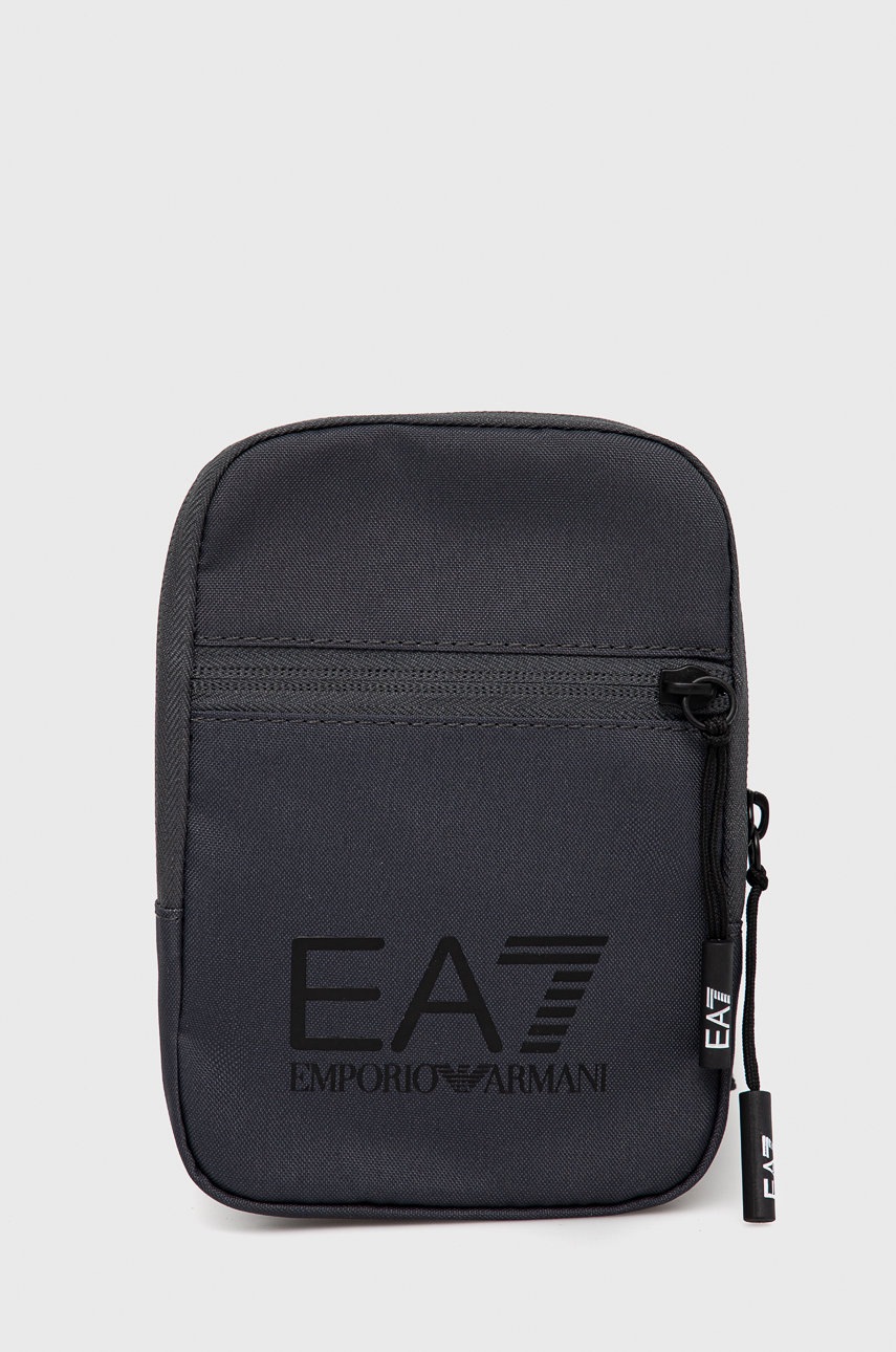 

Чанта през рамо EA7 Emporio Armani в черно, Сив
