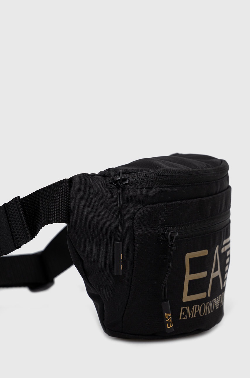 

Сумка на пояс EA7 Emporio Armani колір чорний