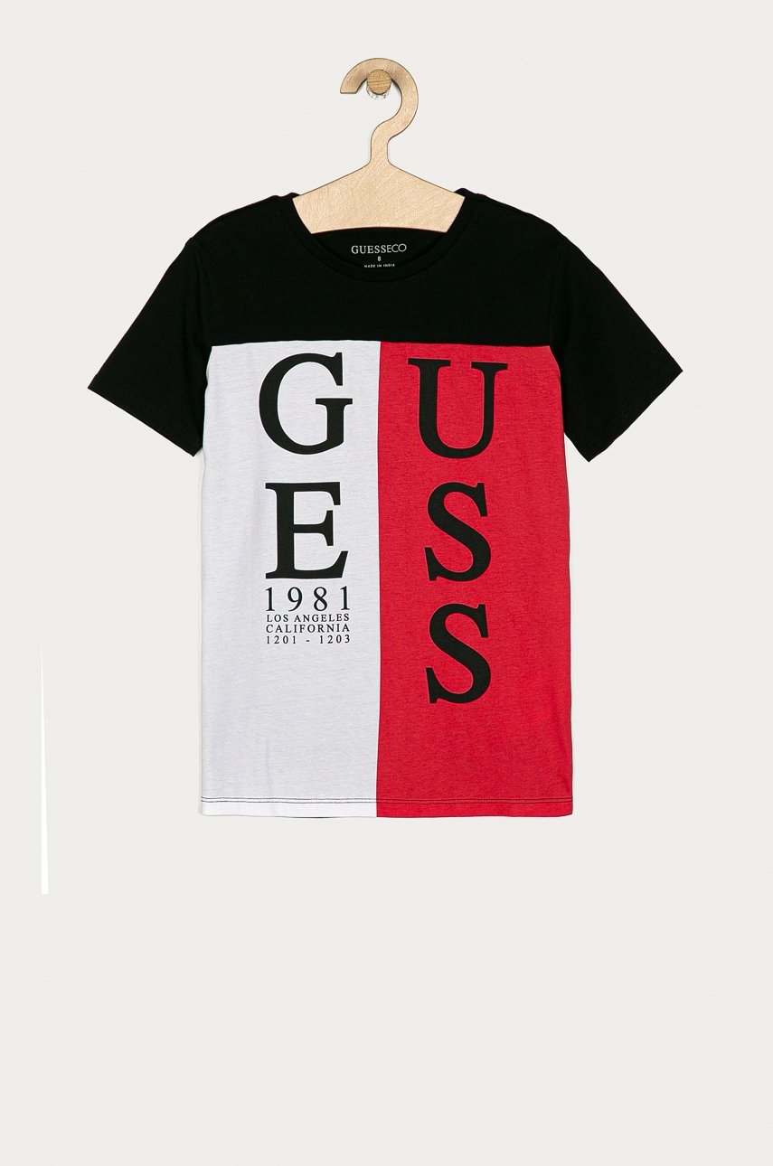 

Guess Jeans - Детская футболка 116-175 см, Чёрный