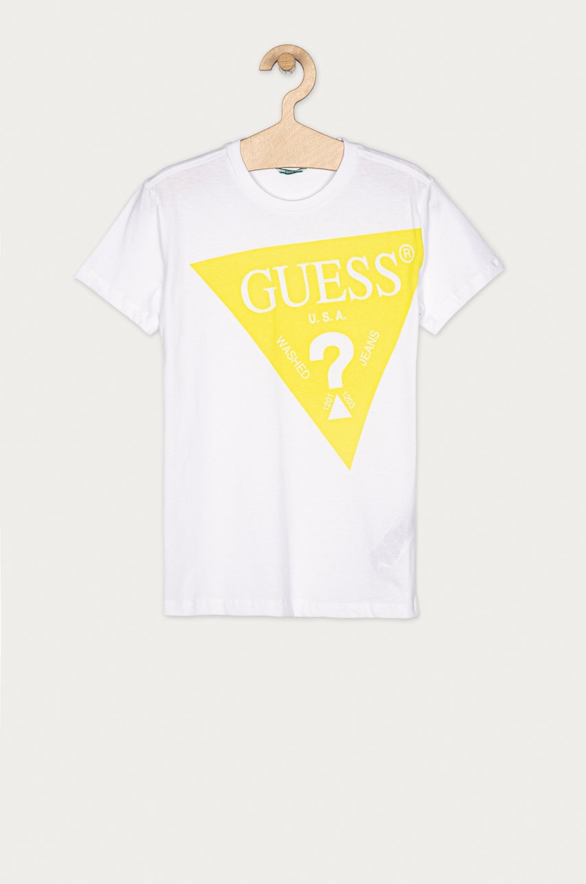 

Guess Jeans - Детская футболка 116-175 см, Белый