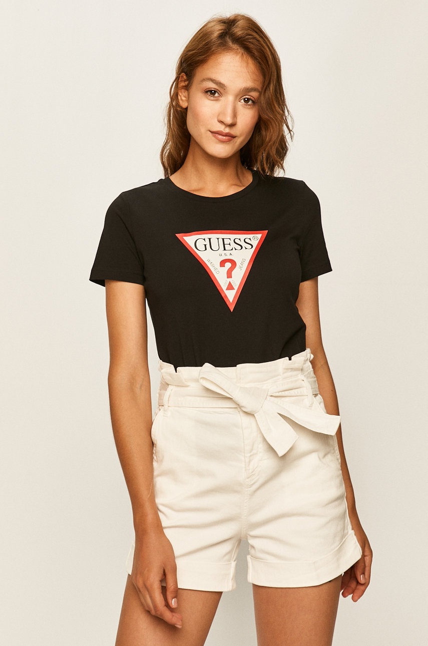 

Guess Jeans - Футболка, Чёрный