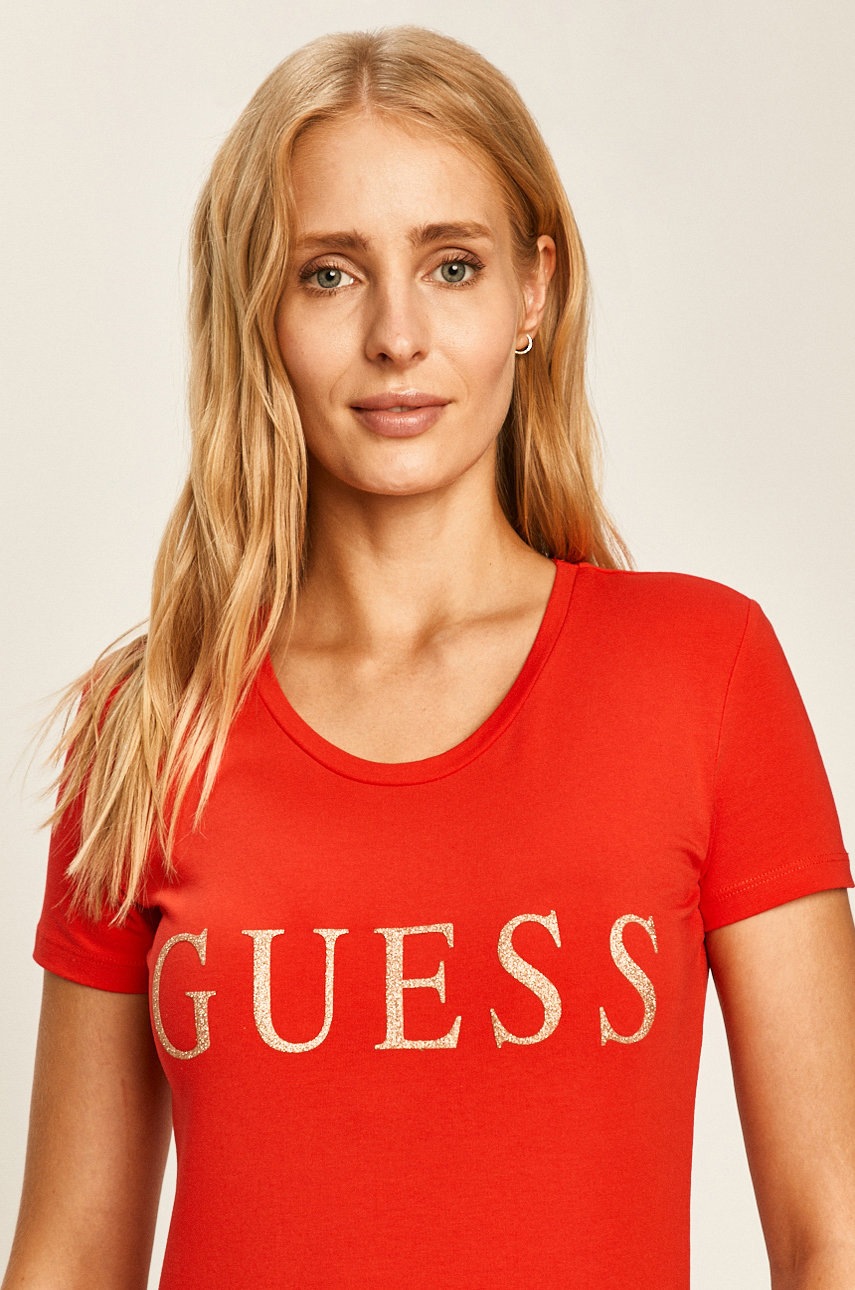 

Guess Jeans - Футболка, Красный