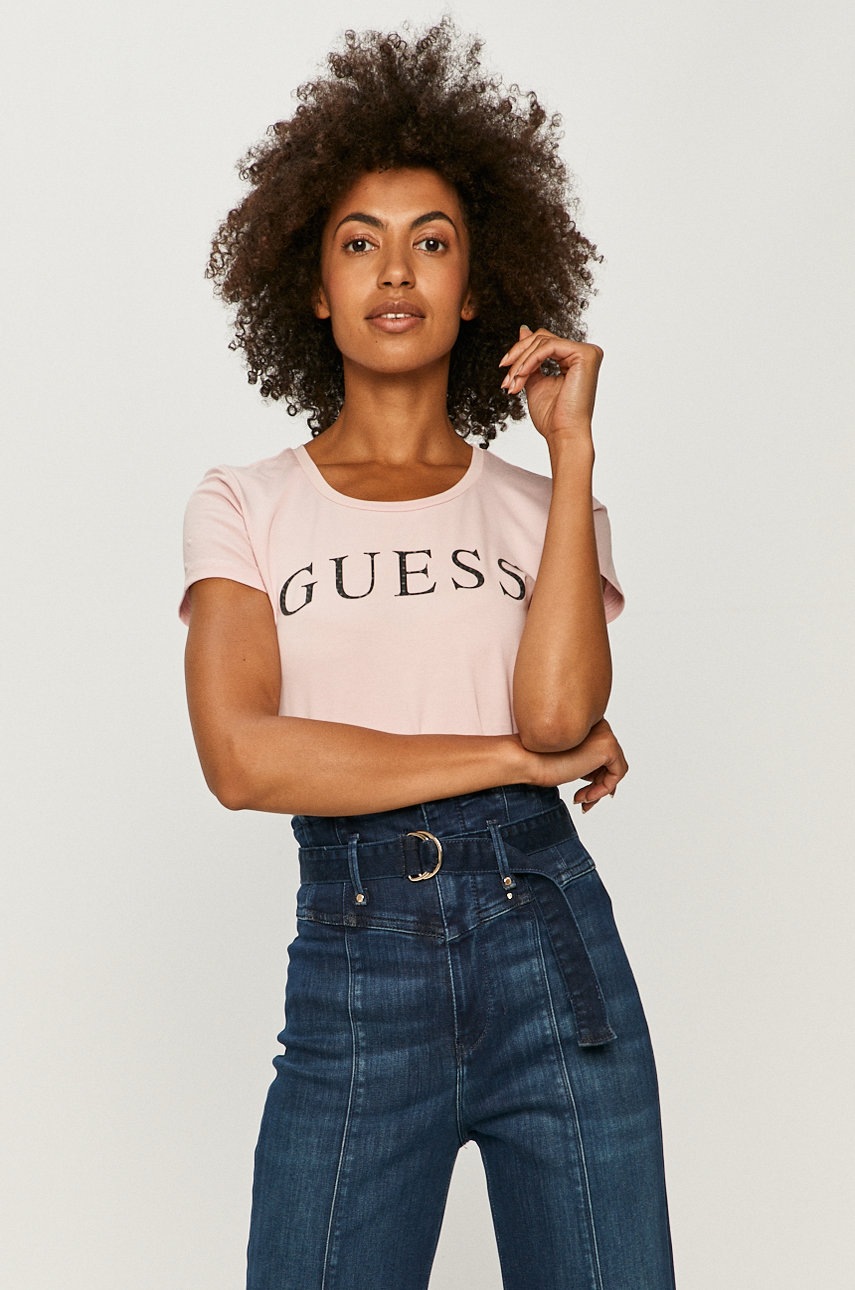 

Guess Jeans - Футболка, Розовый