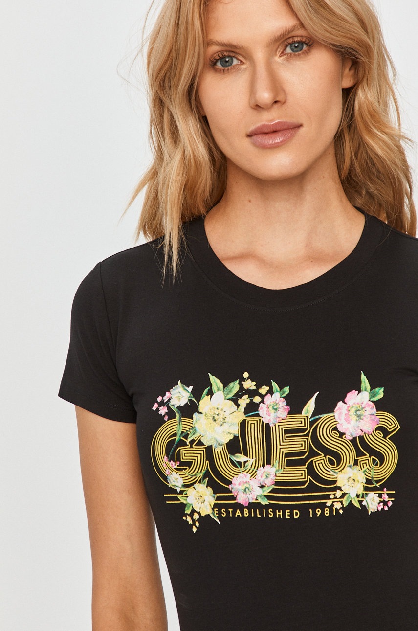 

Guess Jeans - Футболка, Чёрный
