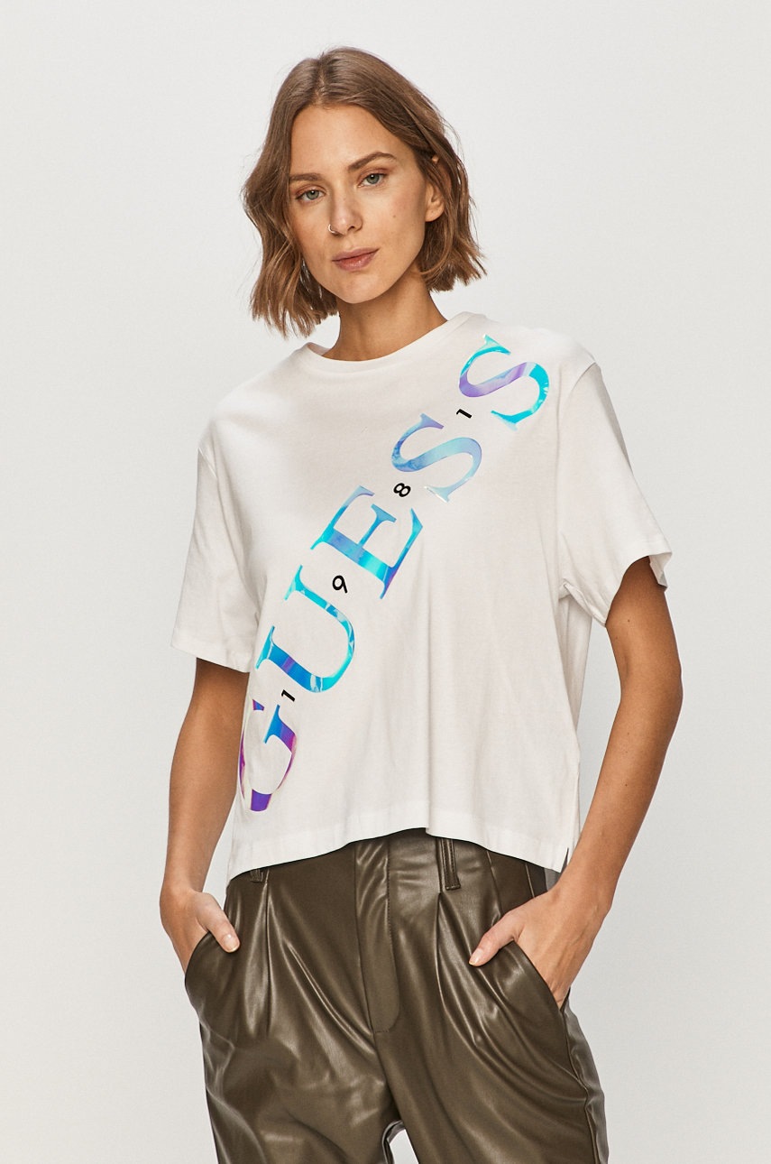 

Guess - Футболка, Белый
