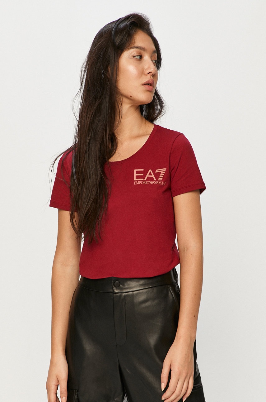 

EA7 Emporio Armani - Футболка, Розовый