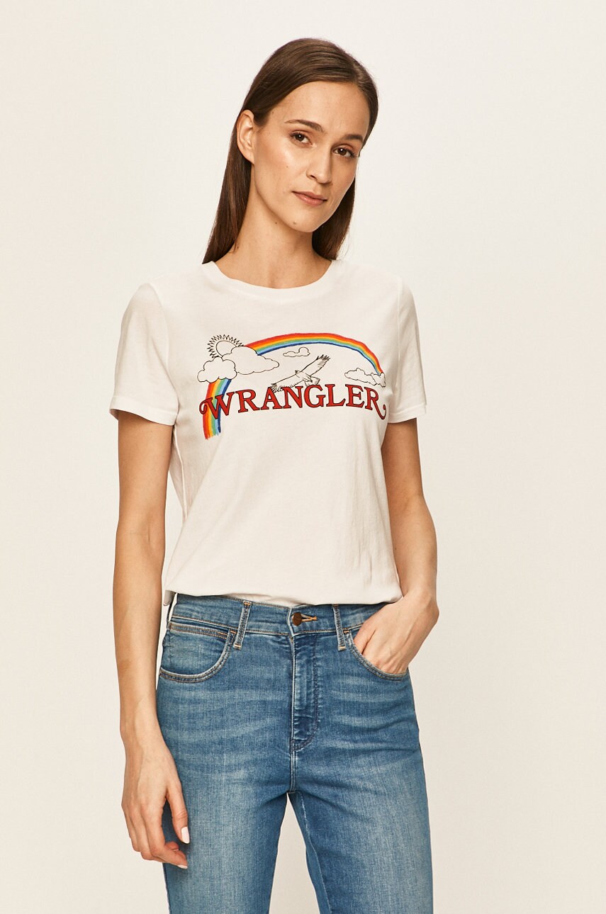 

Wrangler - Футболка, Белый