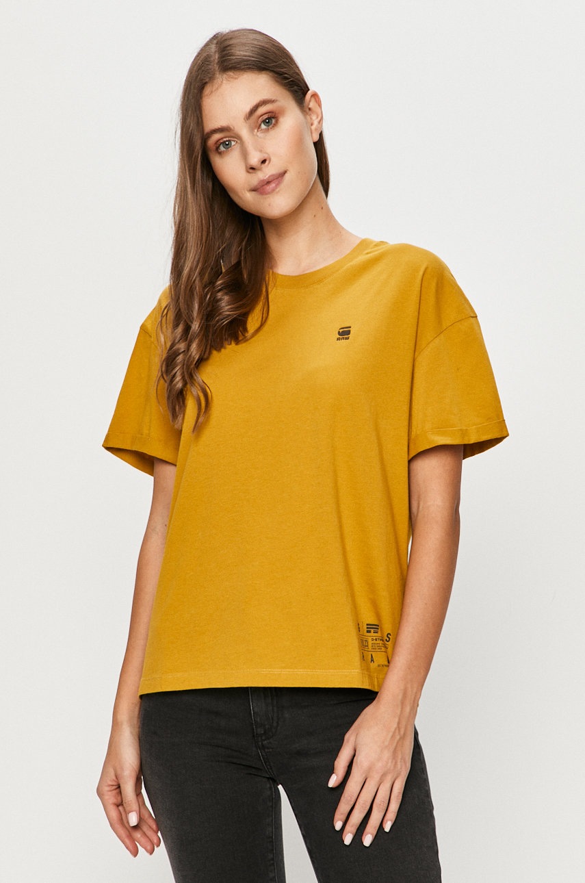 

G-Star Raw - Футболка, Жёлтый
