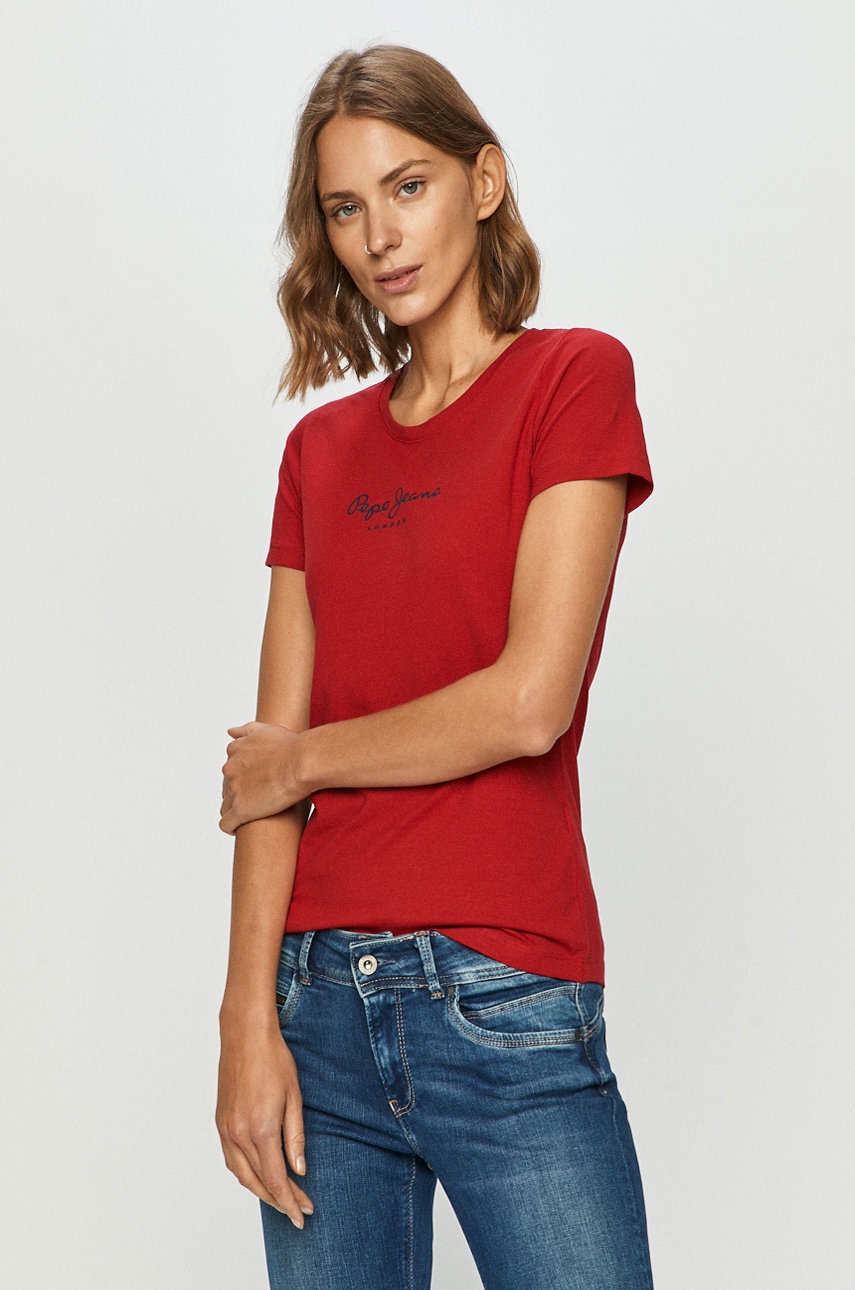 

Pepe Jeans - Футболка Virginia, Красный