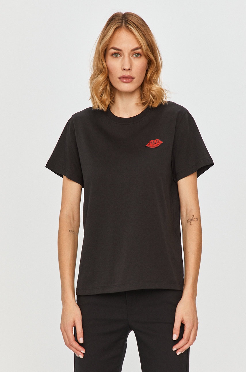 

Red Valentino - Тениска, Черен