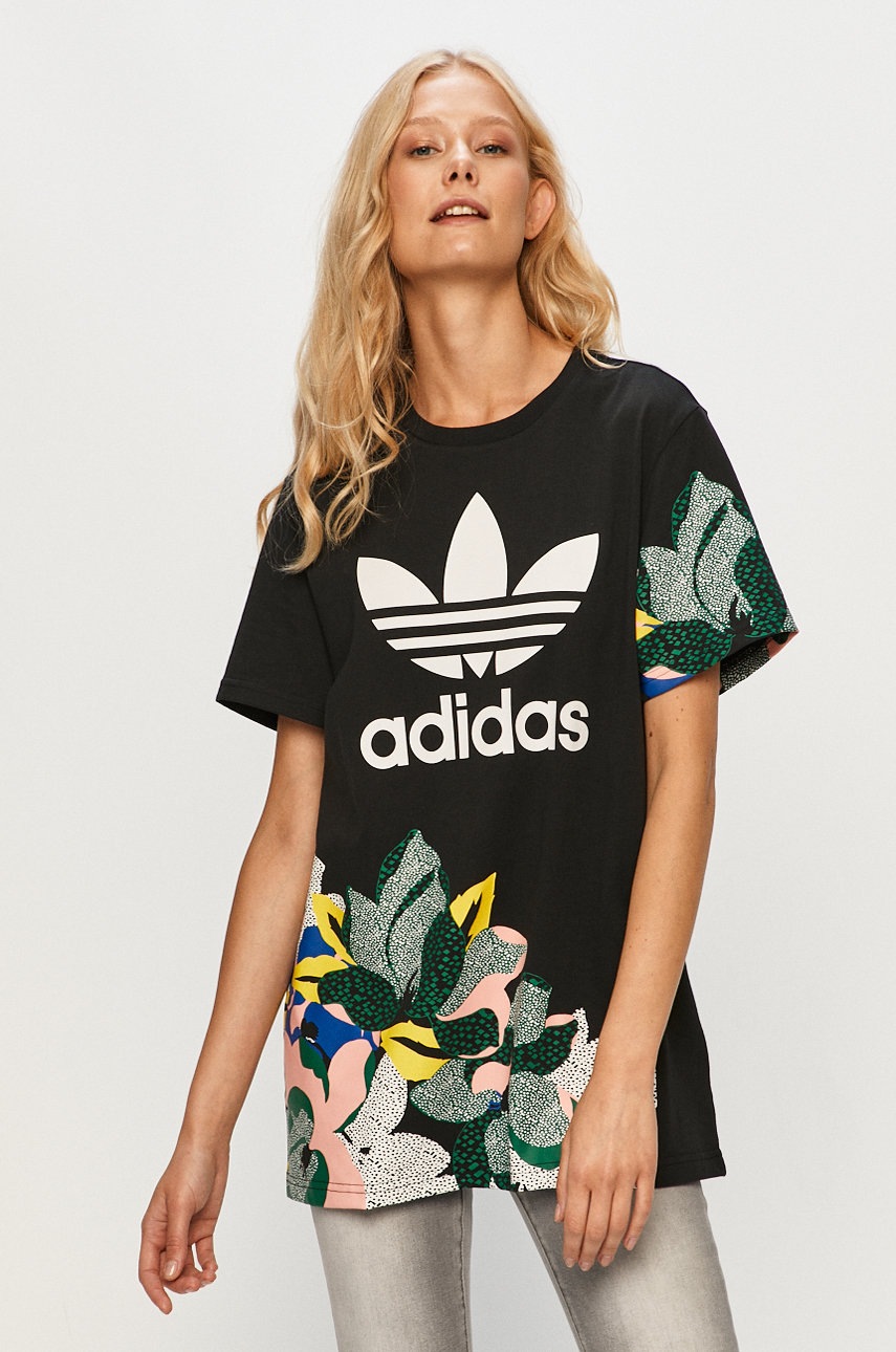 

adidas Originals - Тениска, Черен
