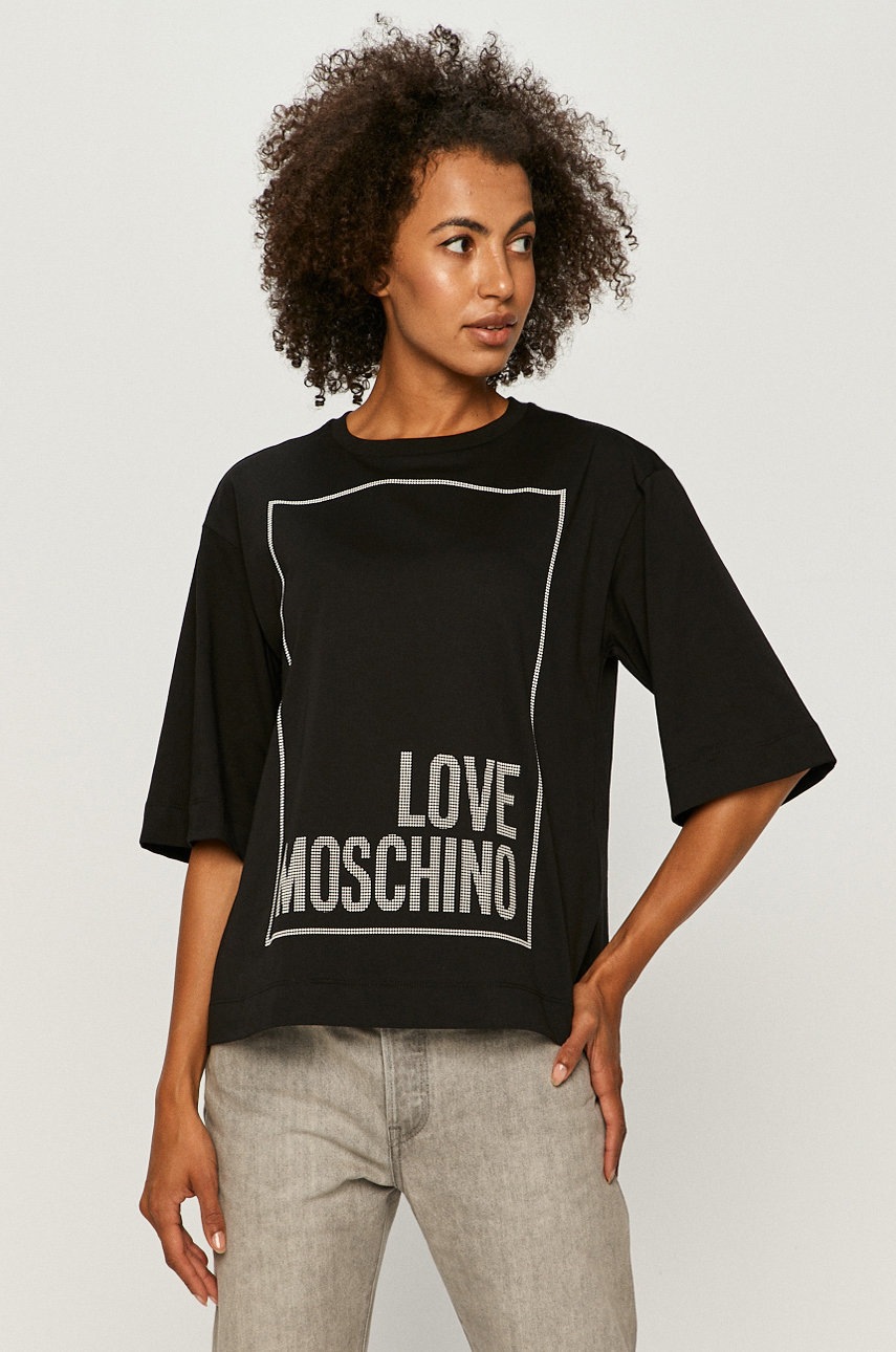 

Love Moschino - Футболка, Чёрный