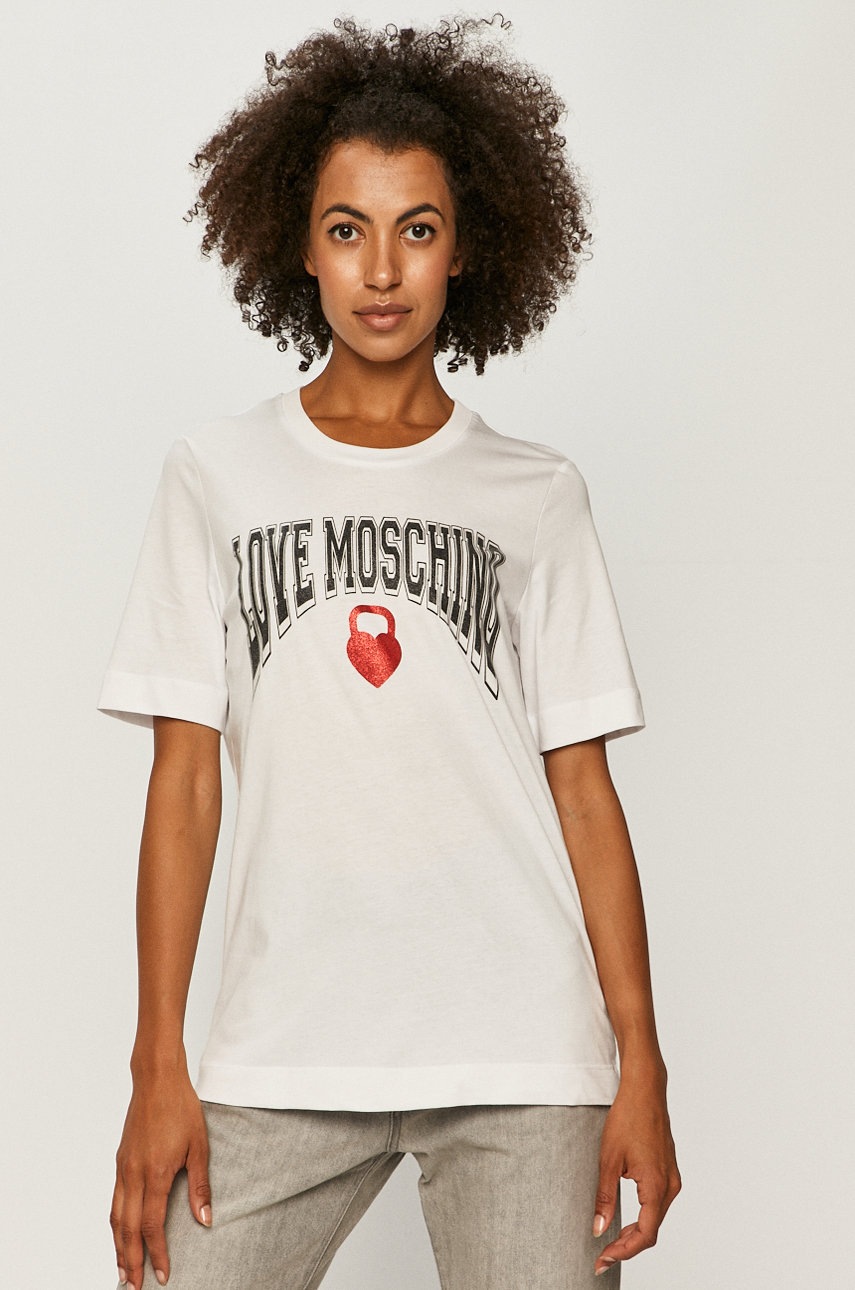 

Love Moschino - Футболка, Белый