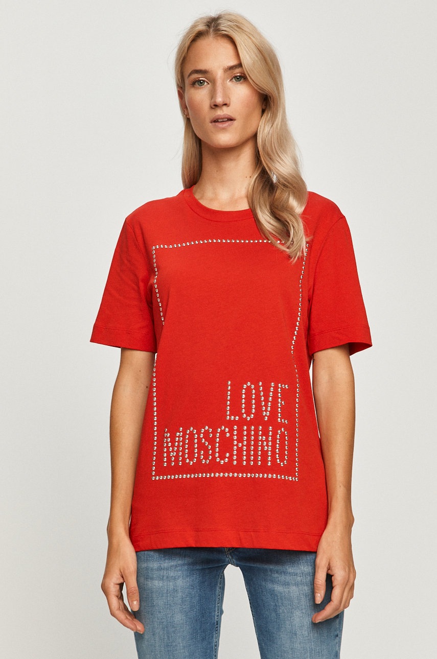 

Love Moschino - Футболка, Красный