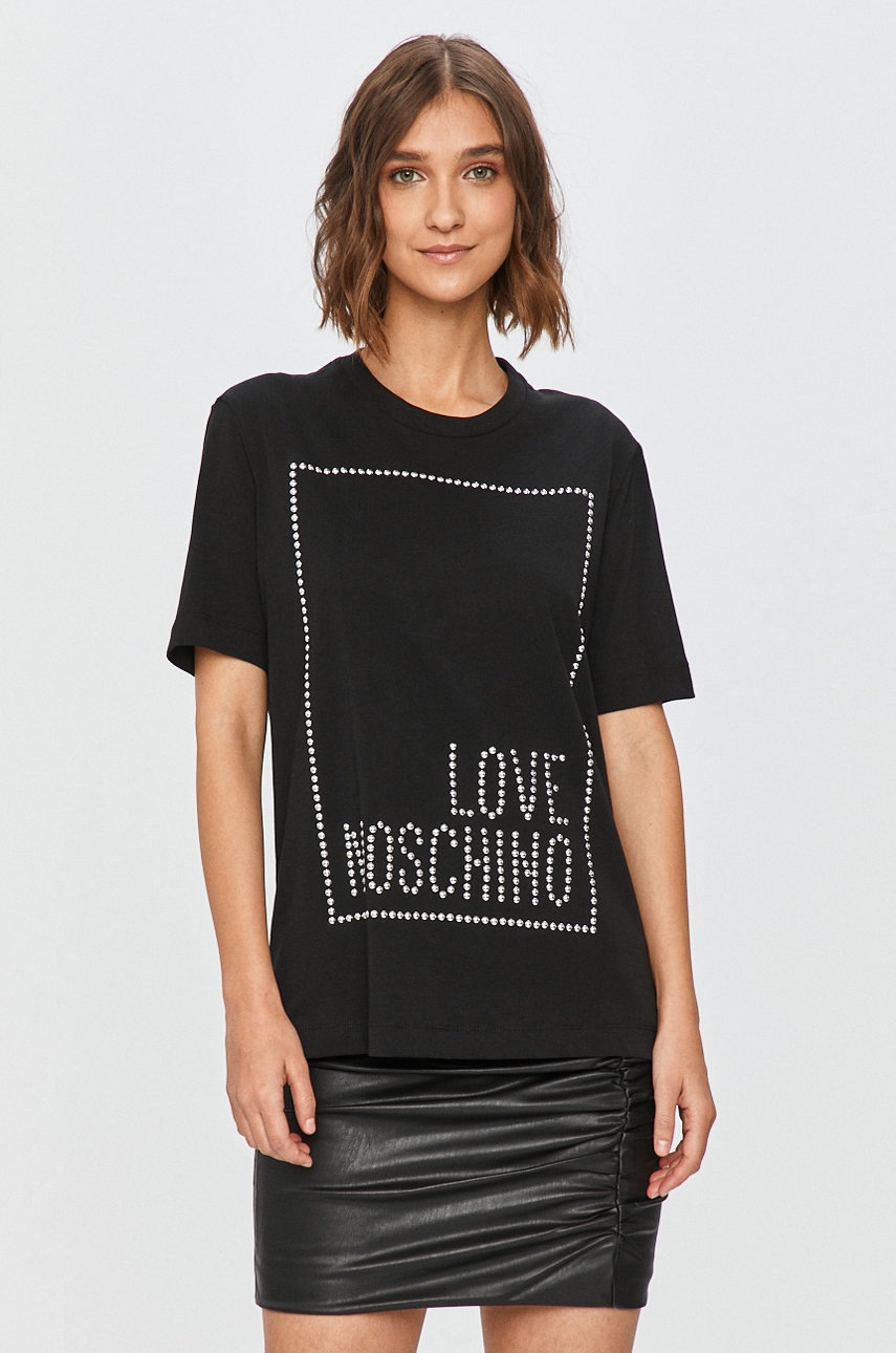 

Love Moschino - Футболка, Чёрный