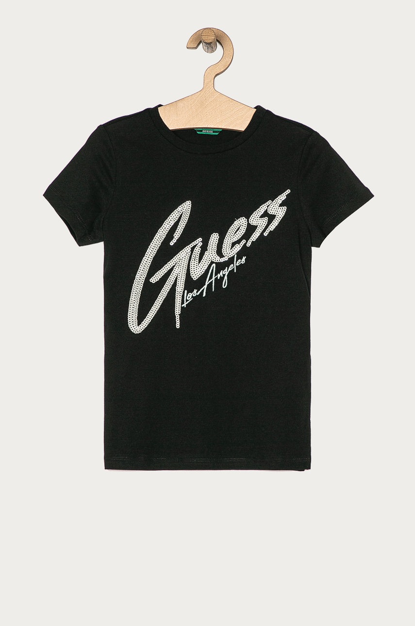 

Guess Jeans - Детская футболка 116-176 см, Чёрный