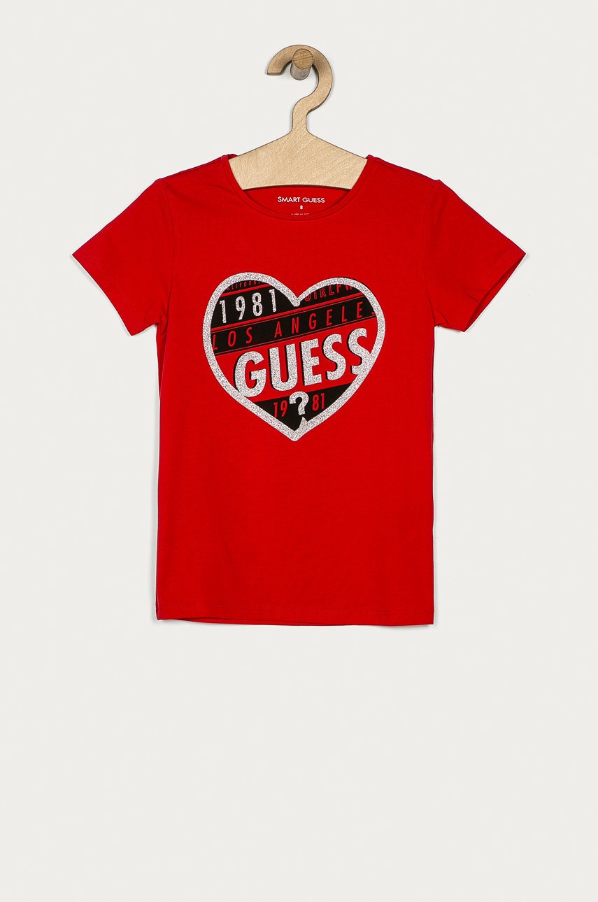 

Guess Jeans - Детская футболка 116-175 cm, Красный